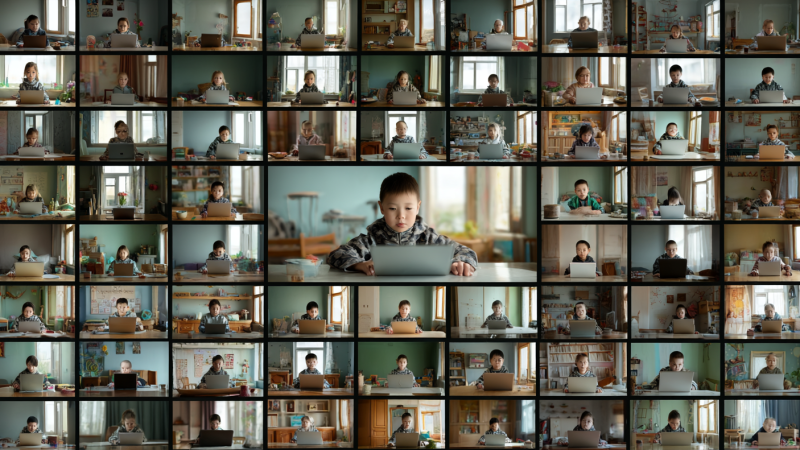 Школьный океан: 800 школ Казахстана перешли на дистанционное обучение