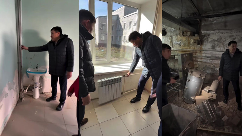 Критика ремонта больницы в Аккулах: 500 млн тенге на ветер