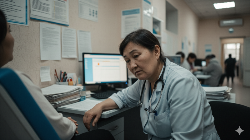 Каждый пятый медик в Казахстане близок к пенсии: рынок труда в здравоохранении под угрозой