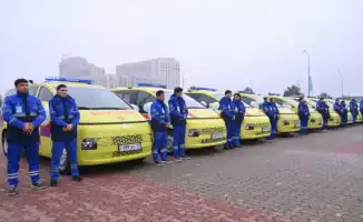 Шымкент получает 30 новых автомобилей для скорой помощи