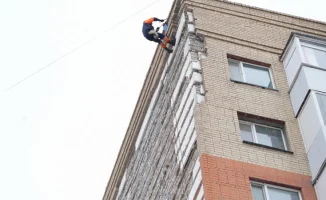 В Астане выписали всех пострадавших от обрушения облицовки жилого дома