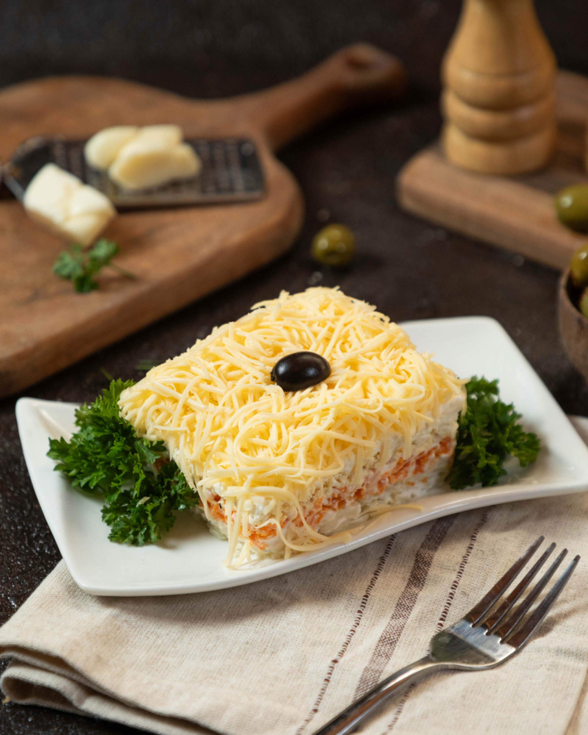 Классический рецепт салата "Мимоза"