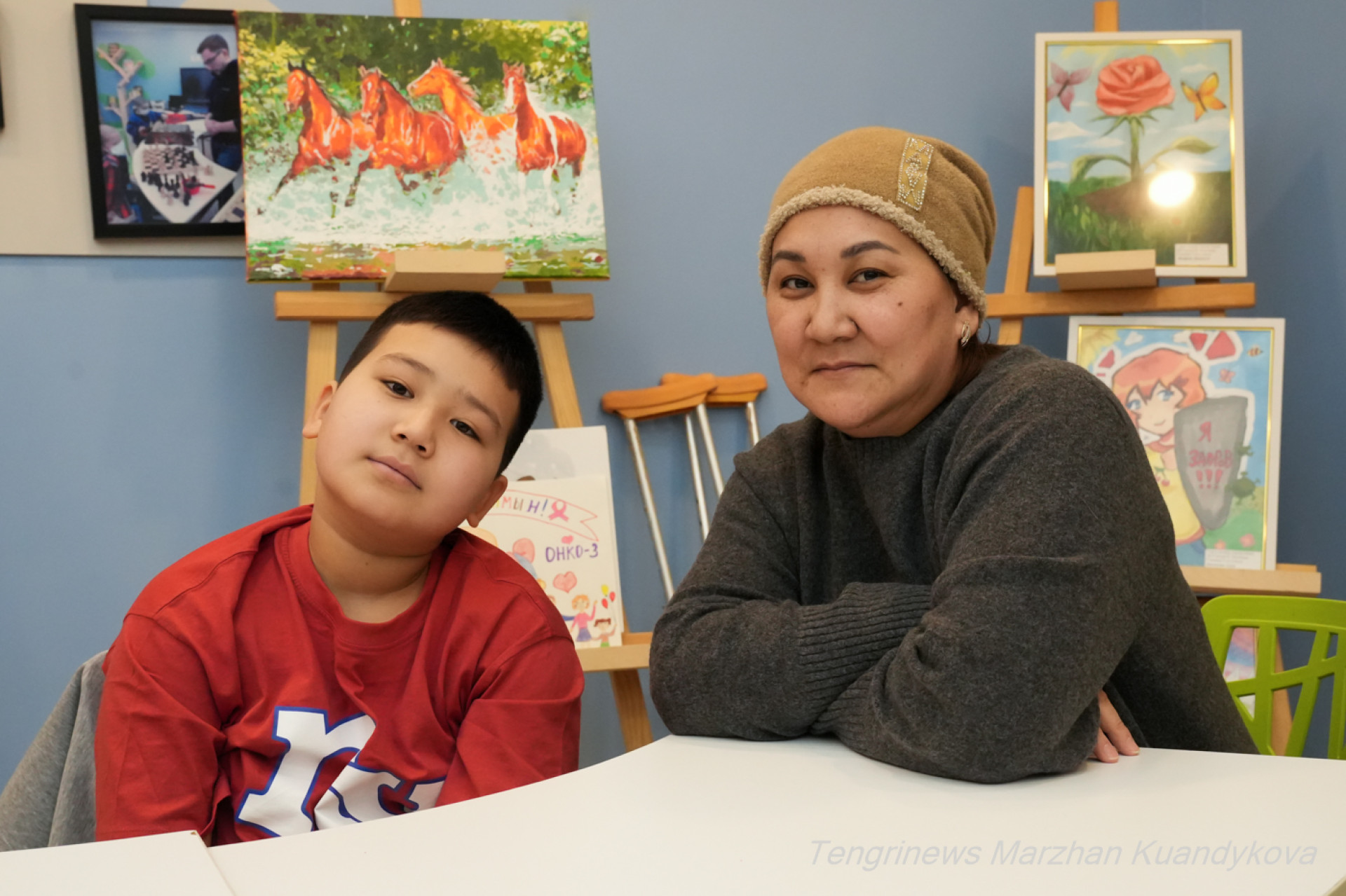 Самал и Сартай - мальчик, который победил рак 