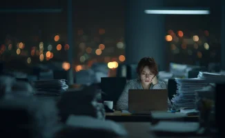 Алматы: офисы светят до утра, работа не кончается