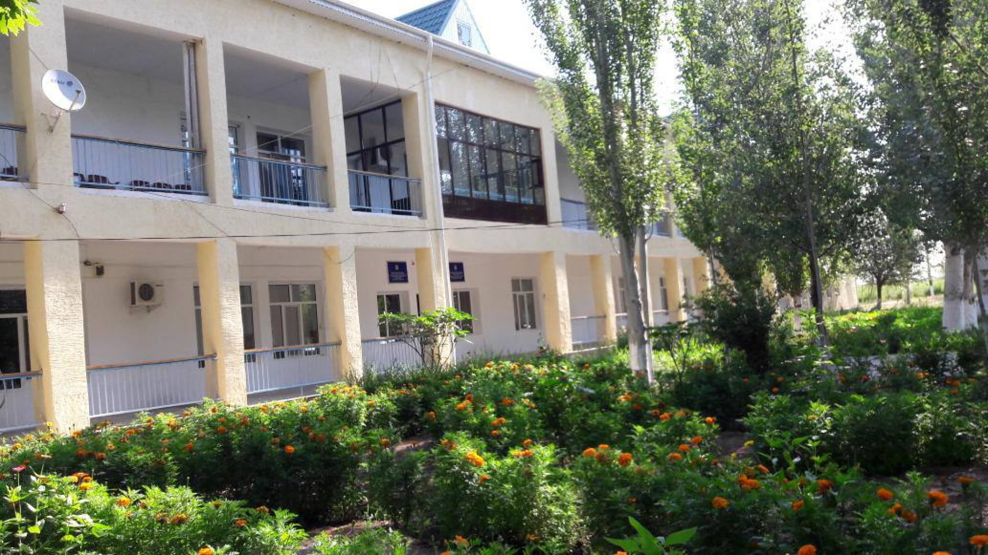 Здание Казахского республиканского лепрозория в Кызылординской области