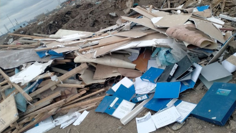 Архивные папки с данными пациентов найдены в Атырау