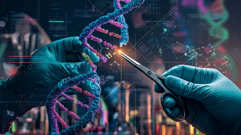 Генетическая палитра: художники науки создают шедевры спасения для детей