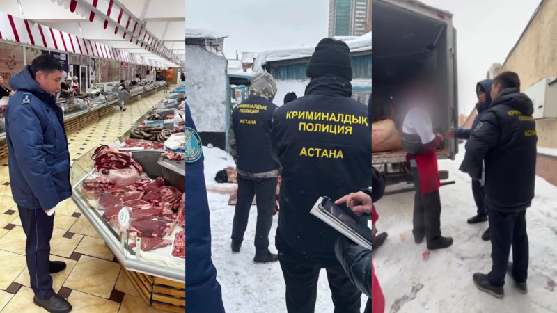 Антисанитарные условия: скрытый мясной цех в Астане