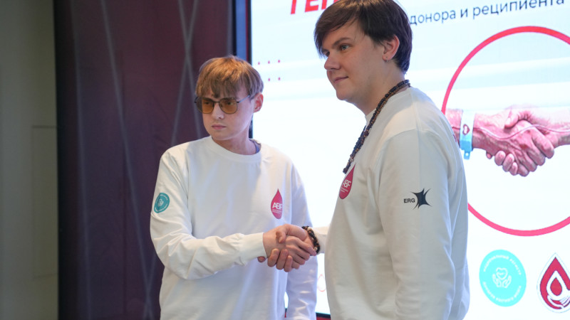 В Астане впервые встретились донор и спасённый пациент от лейкоза