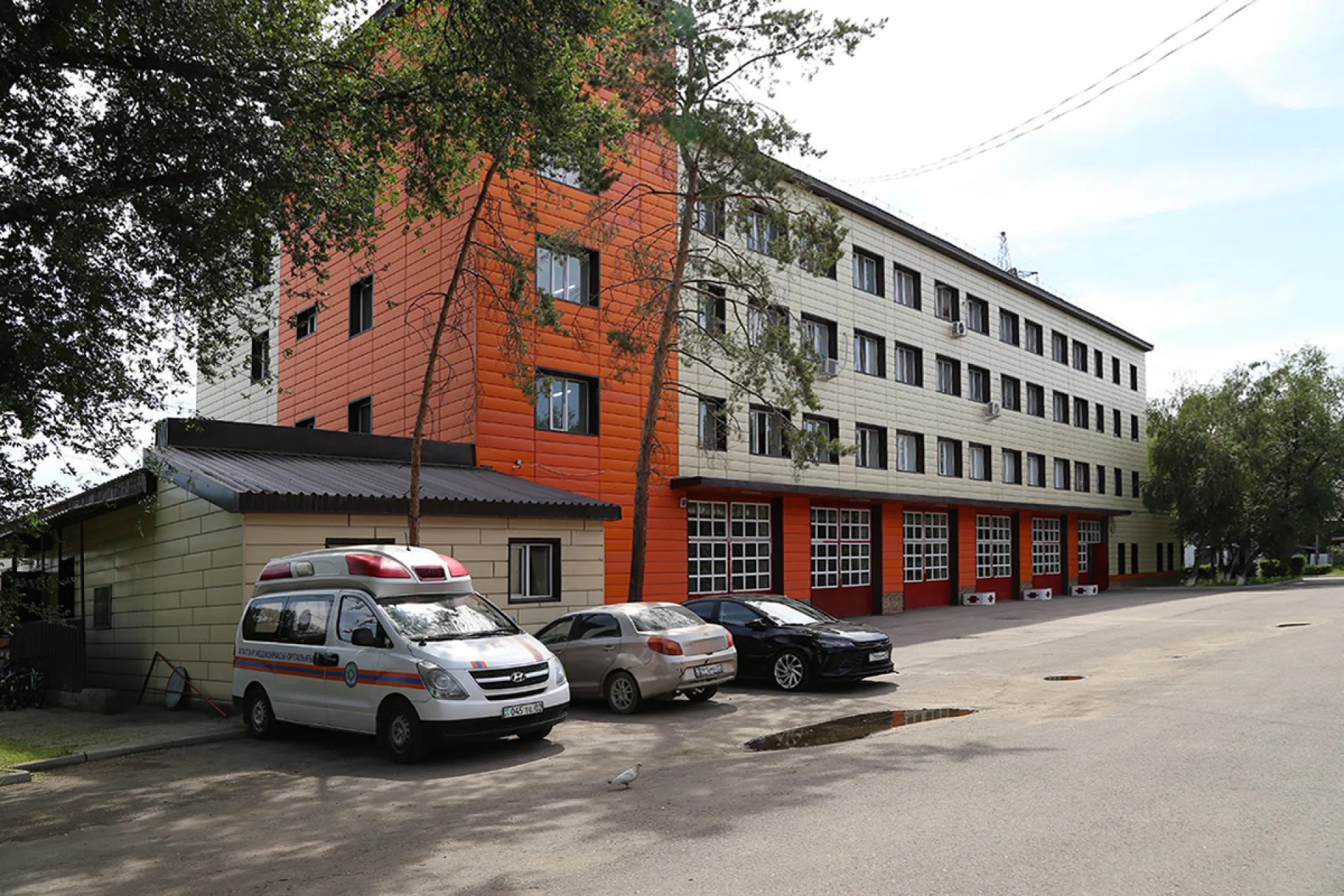 пожарная часть Алматы